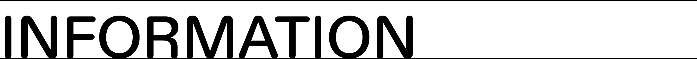INFORMATION